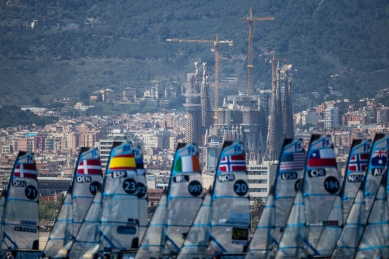 2016 49er European Championship ©Pedro Martinez / Sailing Energy