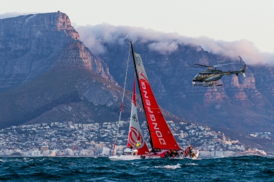 Leg 2. Arrivals from Lisbon to Cape Town. Photo by Pedro Martinez/Volvo Ocean Race. 24 November, 2017.