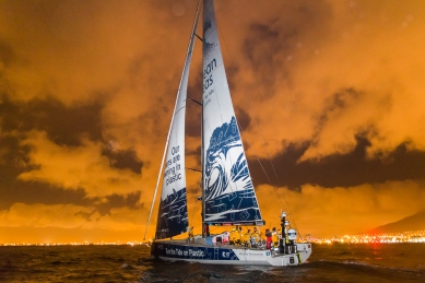 Arrivals from Lisbon to Cape Town. Photo by Pedro Martinez/Volvo Ocean Race. 25 November, 2017.